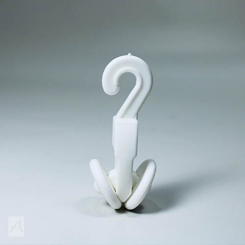 Cortinas Antibacterianas accesorios, riel recto