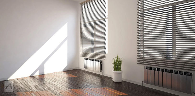 Persianas Horizontal de Aluminio